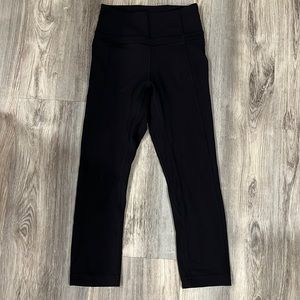 LULULEMON crop leggings 21”